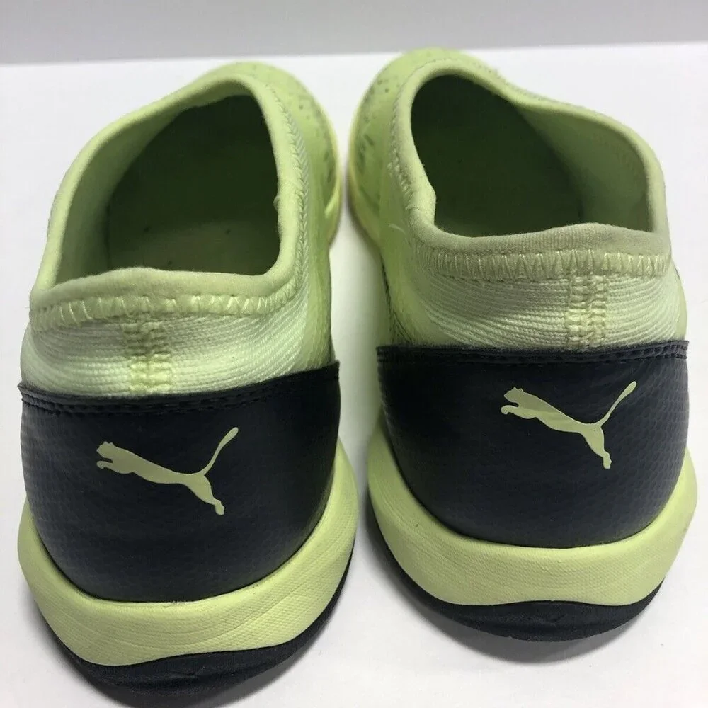 Puma Big Kids’ Ultra Match LL, Yellow Sneakers, Size 6C